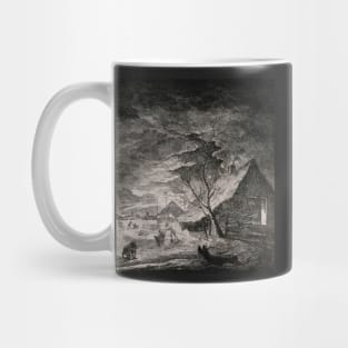 Farm, Aert van der Neer 1603 Mug